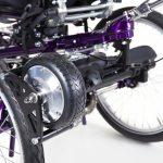 Photo of the 'Bionic Buddy' connected to the Tomcat Arrow Special Needs Trike.